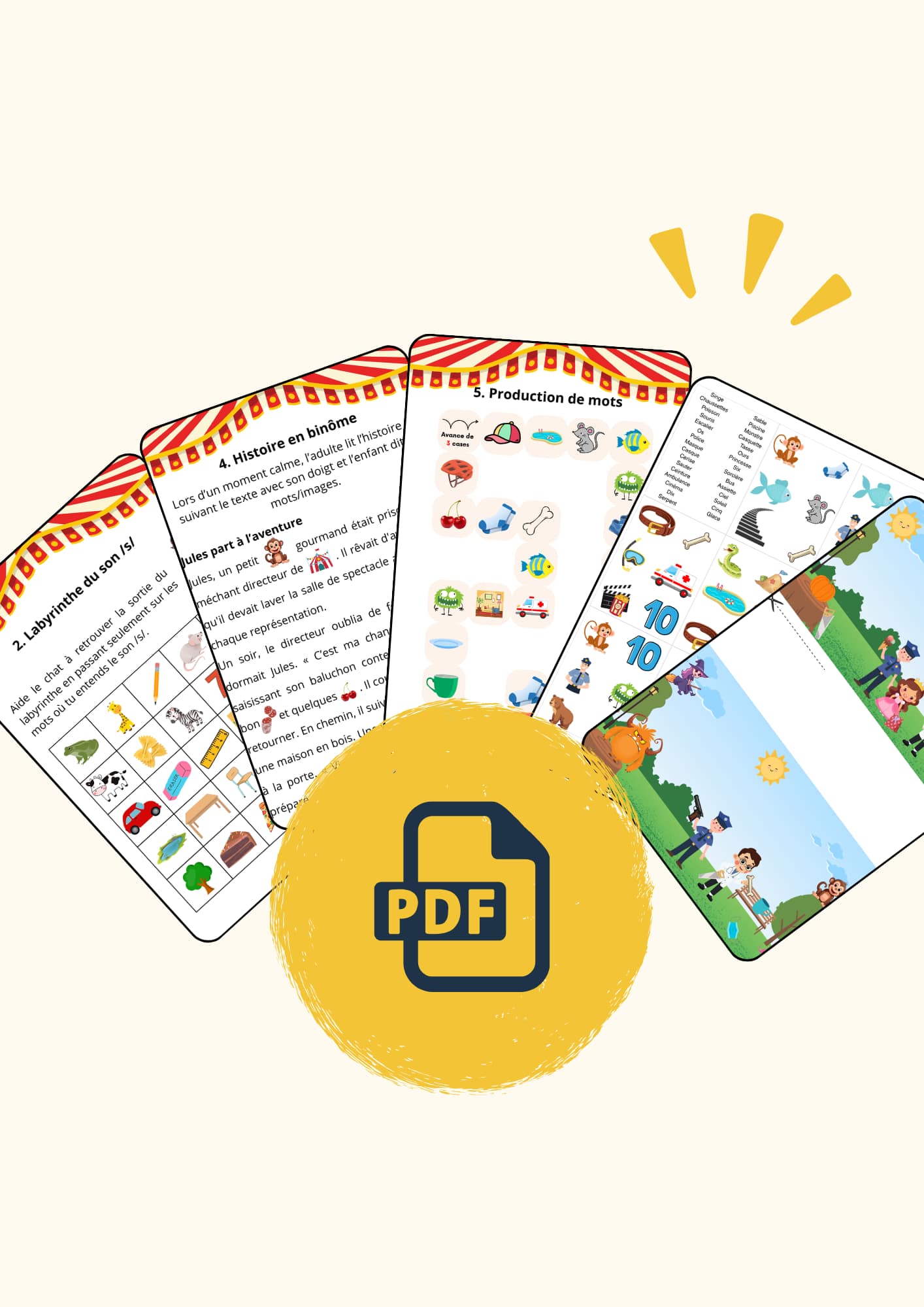 Livret articulation s Livret articulation s