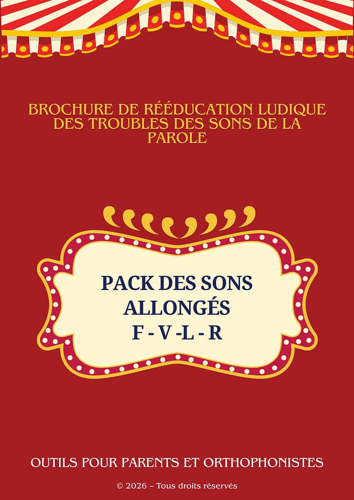 Pack d'articulation des sons F V L R